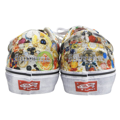 VANS バンズ 新品同様 Mike Kelly Vans Era スニーカー シューズ メンズ ホワイト×マルチカラー 27cm 26SS シューズ