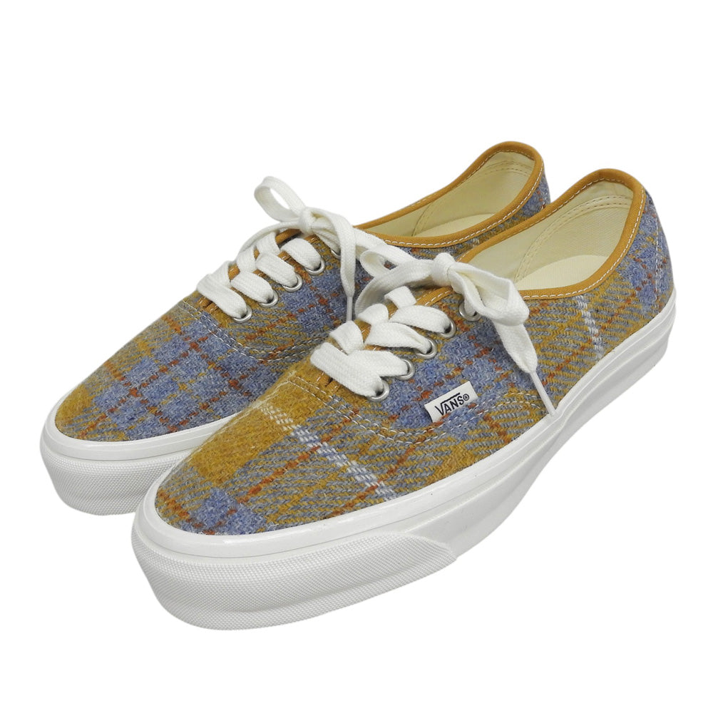 VANS バンズ 新品同様 PREMIUM AUTHENTIC 44 スニーカー シューズ メンズ ブラウン系/ブルー系 27cm VN000EBNJM9 シューズ