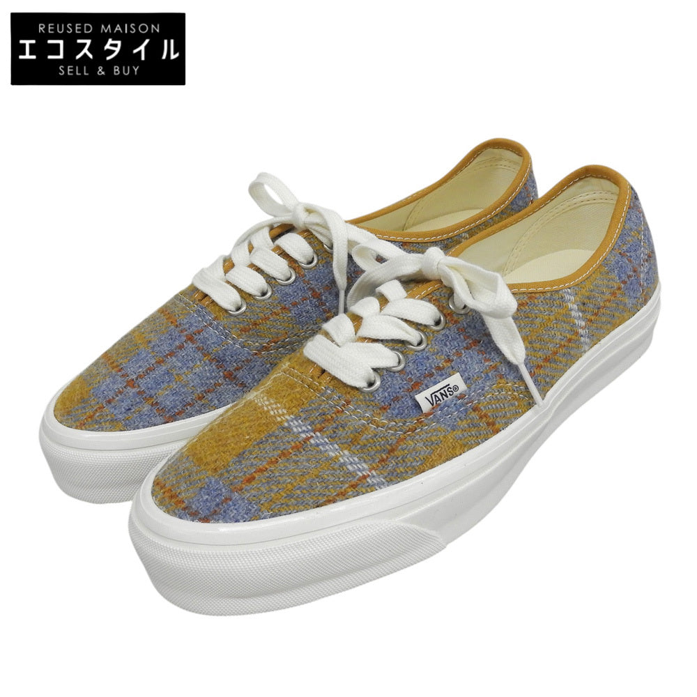 VANS バンズ 新品同様 PREMIUM AUTHENTIC 44 スニーカー シューズ メンズ ブラウン系/ブルー系 27cm VN000EBNJM9 シューズ