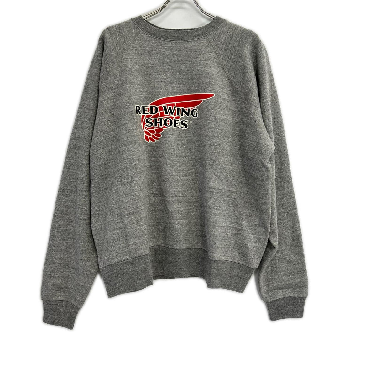 HUMAN MADE ヒューマンメイド XX30CS001 ×レッドウィング グレー RAGLAN SWEATSHIRT トップス