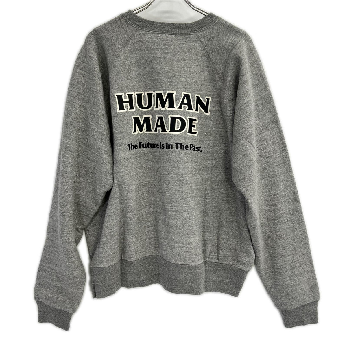 HUMAN MADE ヒューマンメイド XX30CS001 ×レッドウィング グレー RAGLAN SWEATSHIRT トップス