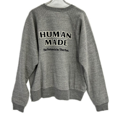 HUMAN MADE ヒューマンメイド XX30CS001 ×レッドウィング グレー RAGLAN SWEATSHIRT トップス