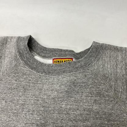 HUMAN MADE ヒューマンメイド XX30CS001 ×レッドウィング グレー RAGLAN SWEATSHIRT トップス