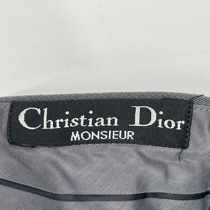 Christian Dior MONSIEUR クリスチャンディオールムッシュ グレー ウール スラックス ボトムス