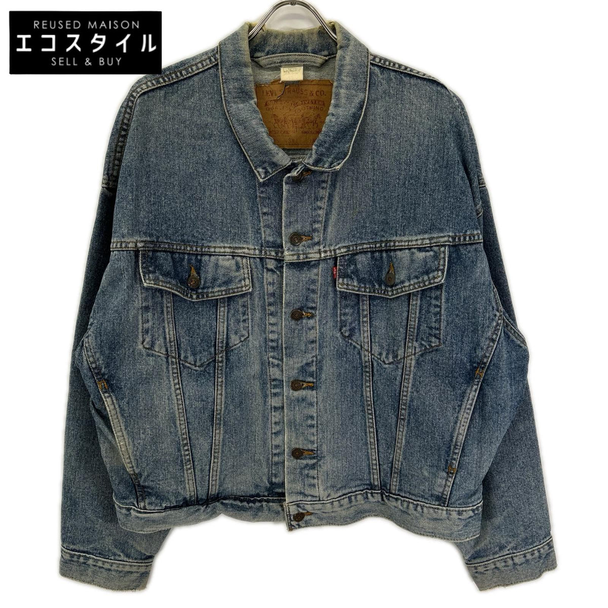 LEVI'S リーバイス 90s　70598 デカパッチ インディゴ 4th デニムジャケット ジャケット