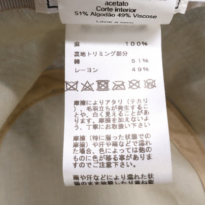 HERMES エルメス 【即決/国内正規】セリエボタン リネン ハット 帽子