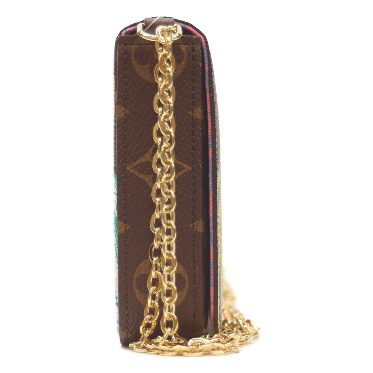 LOUIS VUITTON ルイヴィトン ×草間彌生 YK M82108 モノグラム ポシェット・フェリシー ショルダーバッグ