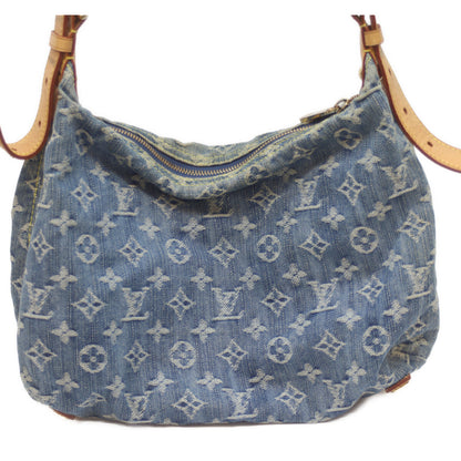 LOUIS VUITTON 2006 M95049 Monogram Denim Buggy PM Long Strap Shoulder Bag