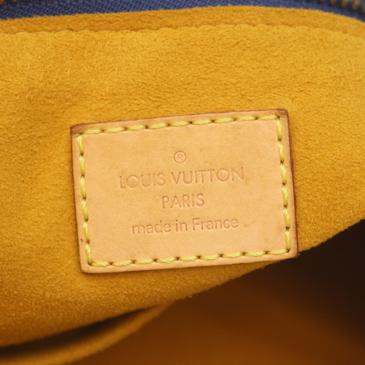 LOUIS VUITTON 2006 M95049 Monogram Denim Buggy PM Long Strap Shoulder Bag