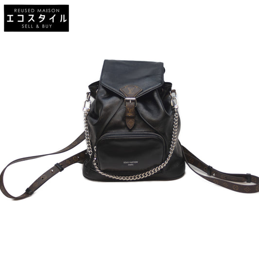 LOUIS VUITTON Louis Vuitton M12587 LV Vibe Lambskin Montsouris Vibe PM Backpack