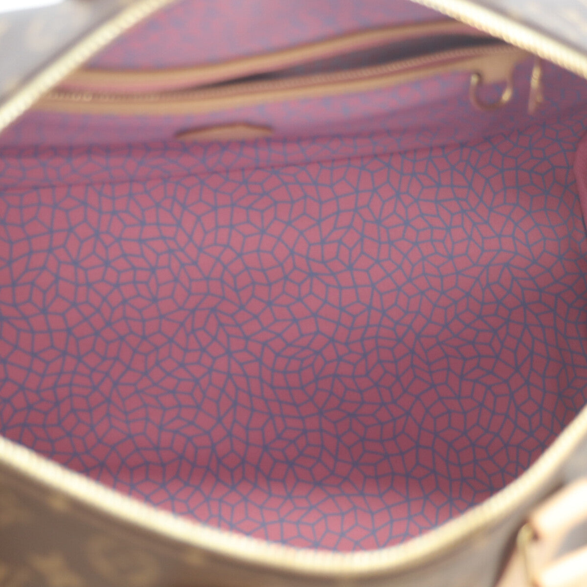 LOUIS VUITTON x Yayoi Kusama 23 Monogram Pumpkin Keepall Bandouliere 45 Boston Bag