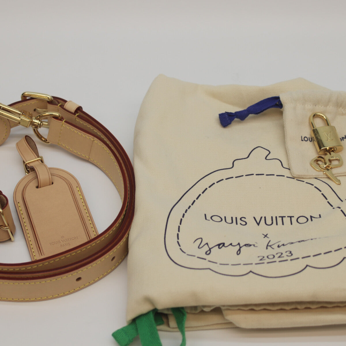 LOUIS VUITTON x Yayoi Kusama 23 Monogram Pumpkin Keepall Bandouliere 45 Boston Bag