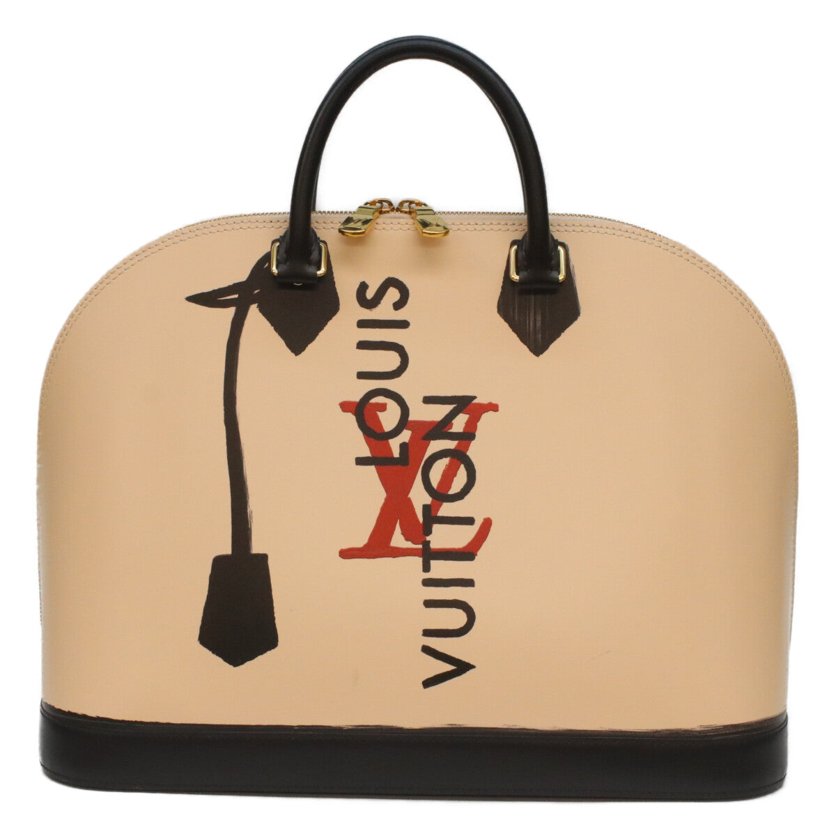 路易威登 LOUIS VUITTON M23598 Trompe L'oeil 米色 Alma GM 手提包