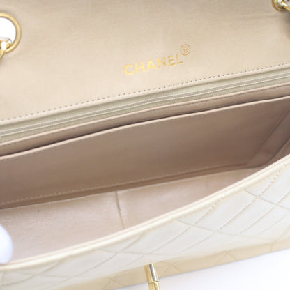 CHANEL シャネル 3番 A01165 ベージュ ラム ダイアナ25 ショルダーバッグ