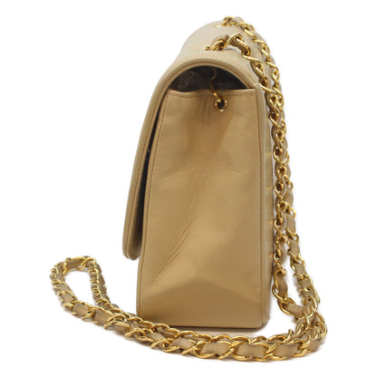 CHANEL シャネル 3番 A01165 ベージュ ラム ダイアナ25 ショルダーバッグ