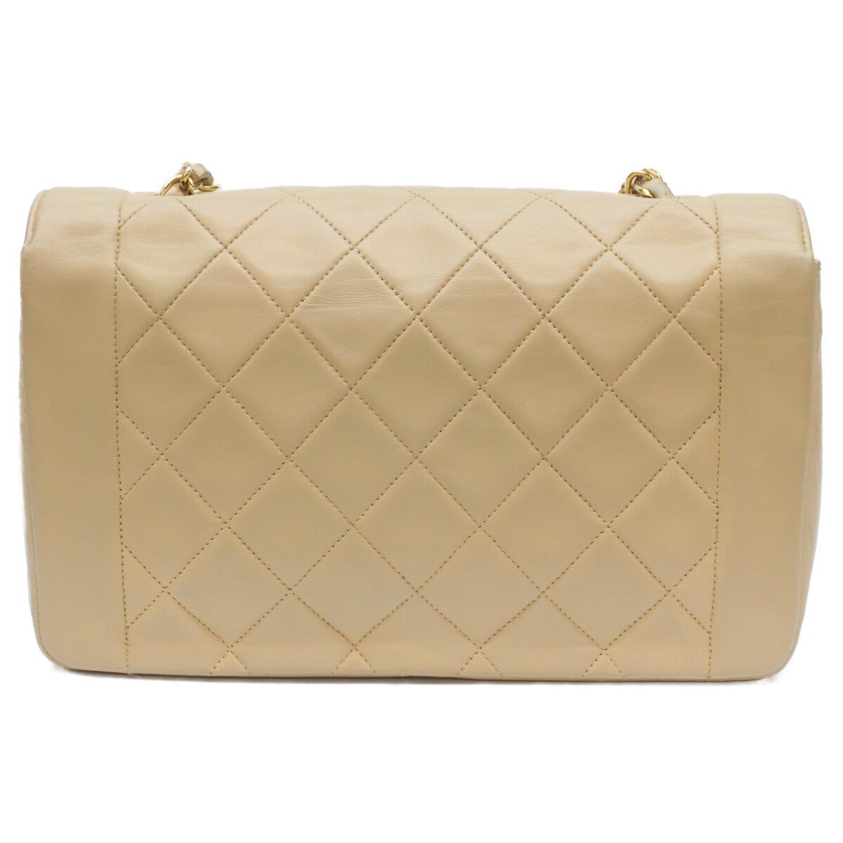 CHANEL シャネル 3番 A01165 ベージュ ラム ダイアナ25 ショルダーバッグ