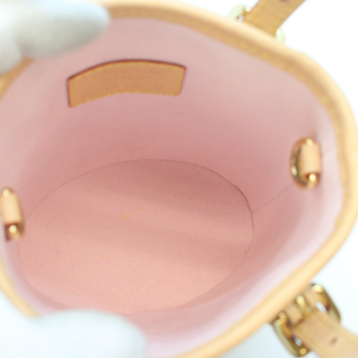 LOUIS VUITTON Louis Vuitton ×TM Takashi Murakami 25th Anniversary M13417 Monogram Cerises Nano Bucket Handbag