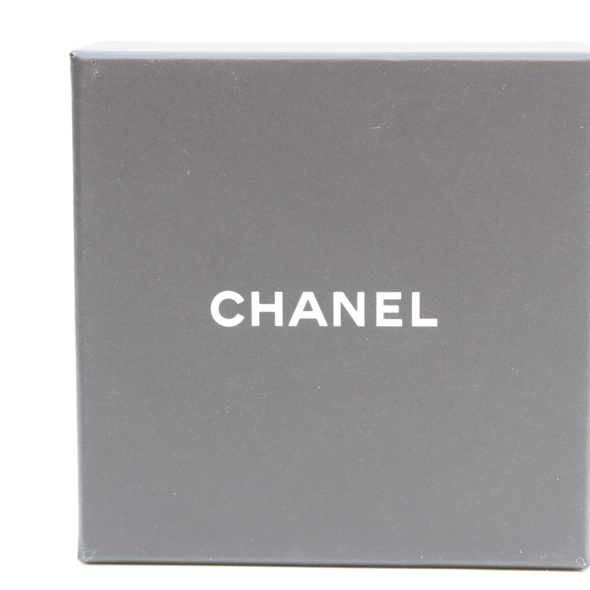 CHANEL A22K Gold Big Coco Mark Hoop Earrings