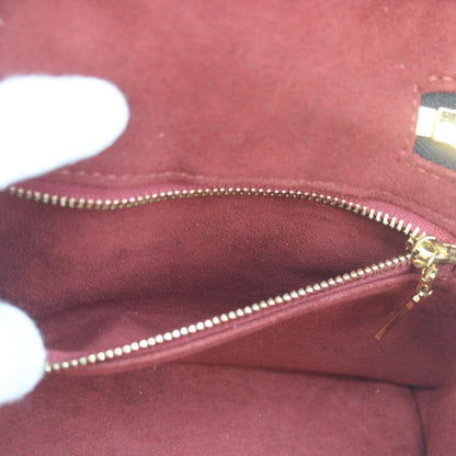 LOUIS VUITTON 路易威登 M45780 双色 黑色 Monogram Empreinte Vanity PM 单肩包