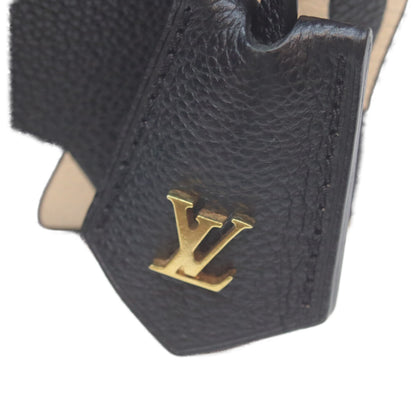 LOUIS VUITTON 路易威登 M45780 双色 黑色 Monogram Empreinte Vanity PM 单肩包