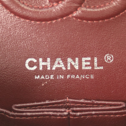 CHANEL シャネル A01113 黒 キャビア シルバー金具 ダブルフラップ マトラッセ23 チェーンショルダーバッグ ショルダーバッグ