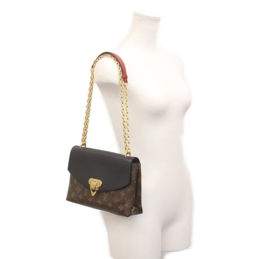 LOUIS VUITTON 2019 M43714 Monogram Taillon Noir Saint-Placide Shoulder Bag