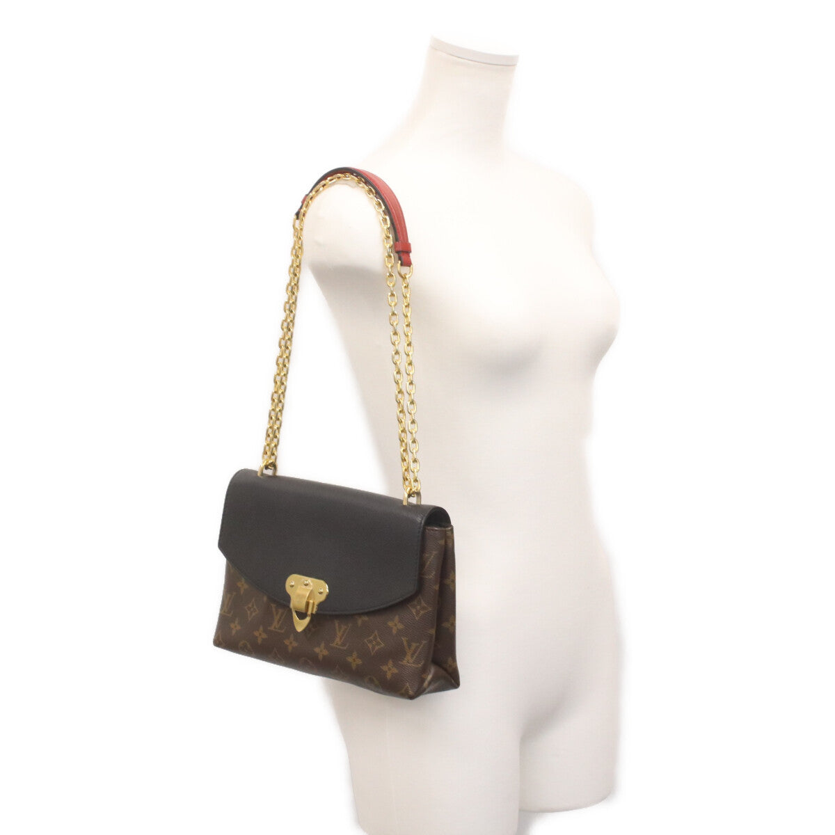 LOUIS VUITTON ルイヴィトン 19年 M43714 モノグラム トリヨン ノワール サンプラシード ショルダーバッグ
