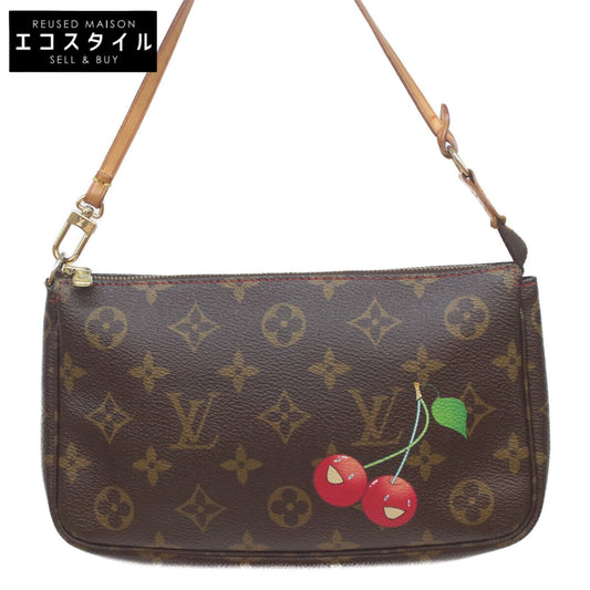LOUIS VUITTON 2005 M95008 Monogram Cerises Pochette Accessoires Handbag