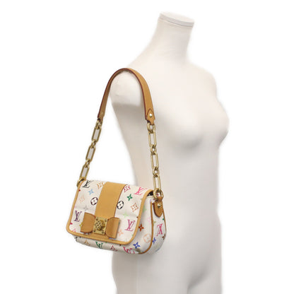 LOUIS VUITTON ルイヴィトン 11年 M40305 モノグラムマルチカラー ブロン パティ ショルダーバッグ