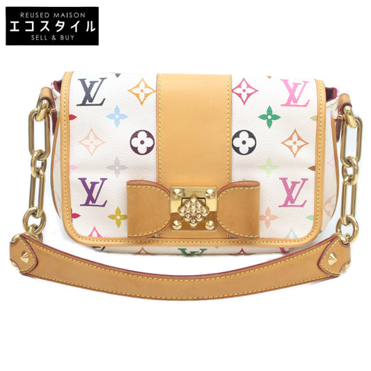 LOUIS VUITTON 2011 M40305 Monogram Multicolore Blanc Patty Shoulder Bag