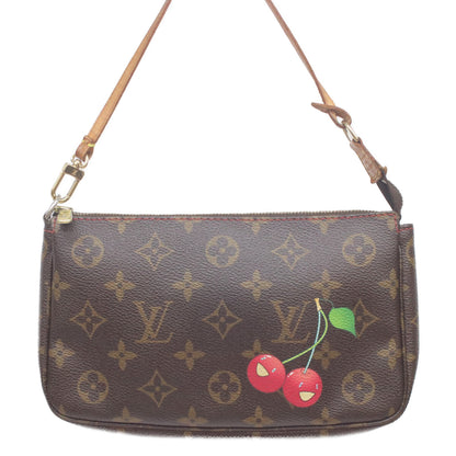 LOUIS VUITTON ルイヴィトン 05年 M95008 モノグラムチェリー ポシェットアクセソワ-ル ハンドバッグ