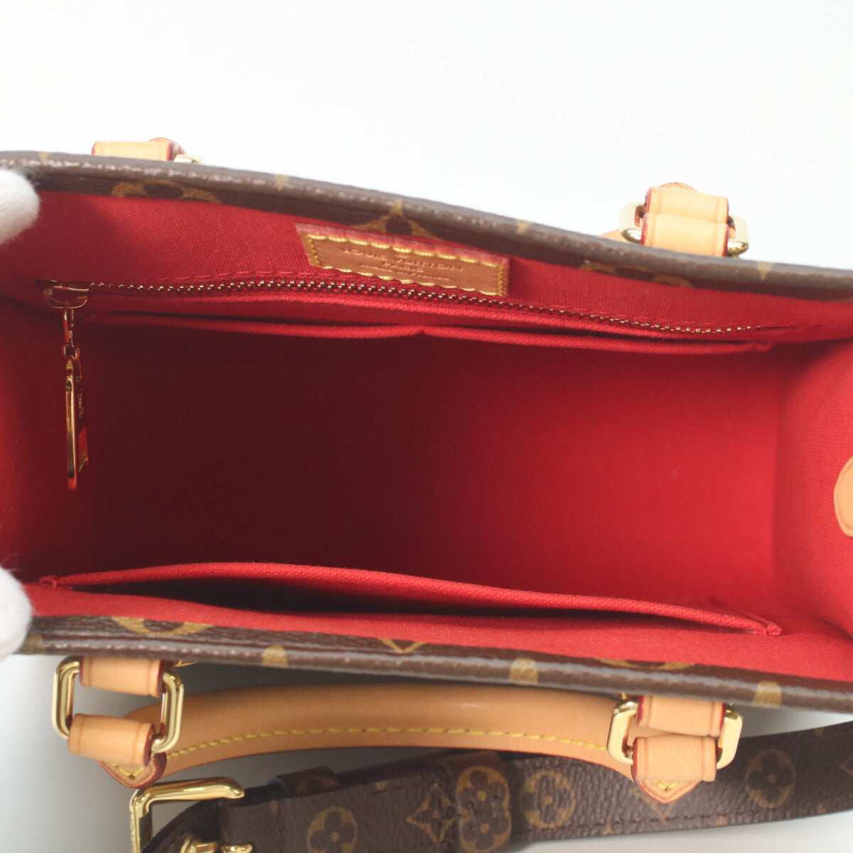LOUIS VUITTON ルイヴィトン M46265 モノグラム サックプラBB ハンドバッグ