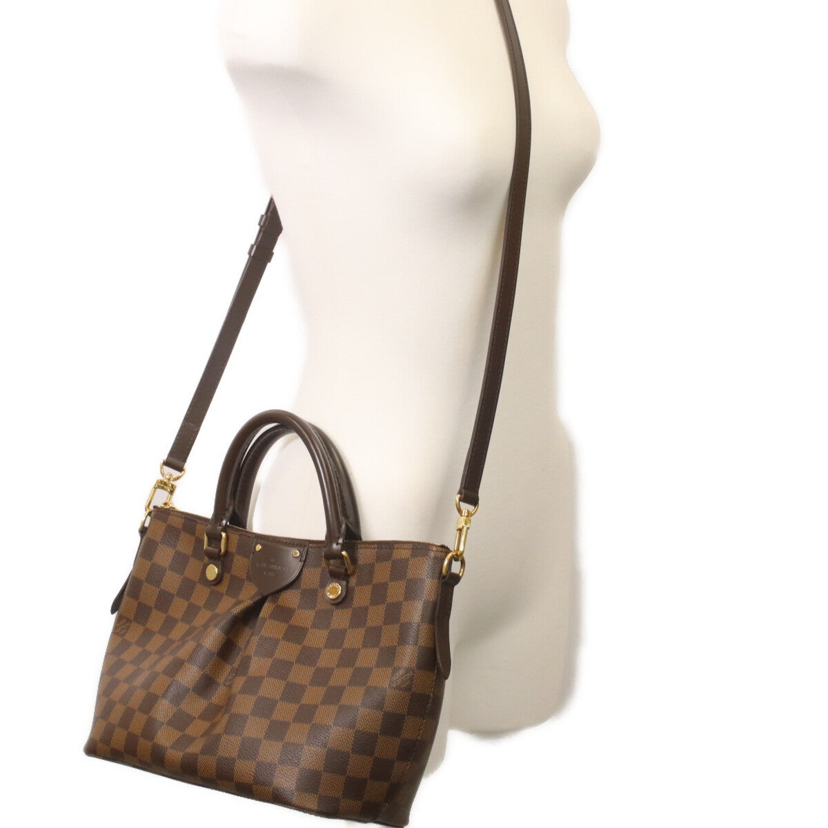 LOUIS VUITTON ルイヴィトン 15年 N41545 ダミエ シエナPM ハンドバッグ
