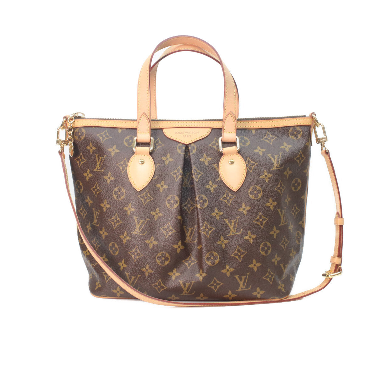 LOUIS VUITTON 2011 M40145 Monogram Palermo PM 2-Way Tote Bag