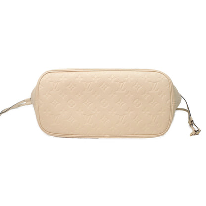 LOUIS VUITTON ルイヴィトン M46676 モノグラムアンプラント クレーム ネヴァーフルMM トートバッグ