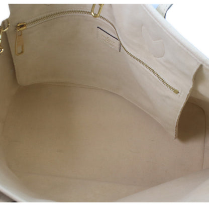 LOUIS VUITTON ルイヴィトン M46676 モノグラムアンプラント クレーム ネヴァーフルMM トートバッグ