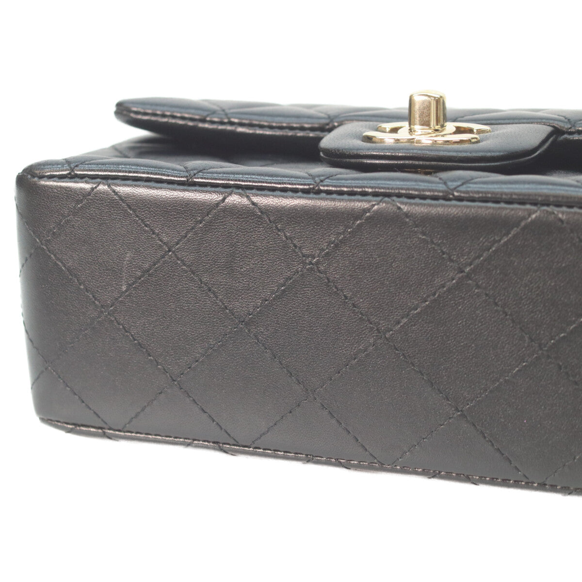 CHANEL シャネル A69900 黒 ラム ゴールド金具 ミニマトラッセ20 チェーンショルダーバッグ ショルダーバッグ
