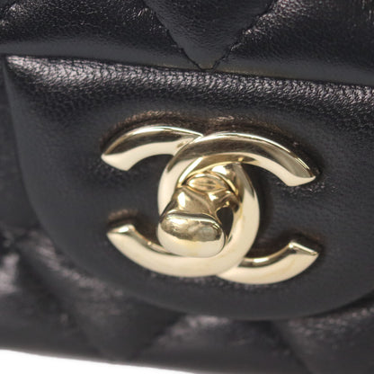 CHANEL シャネル A69900 黒 ラム ゴールド金具 ミニマトラッセ20 チェーンショルダーバッグ ショルダーバッグ