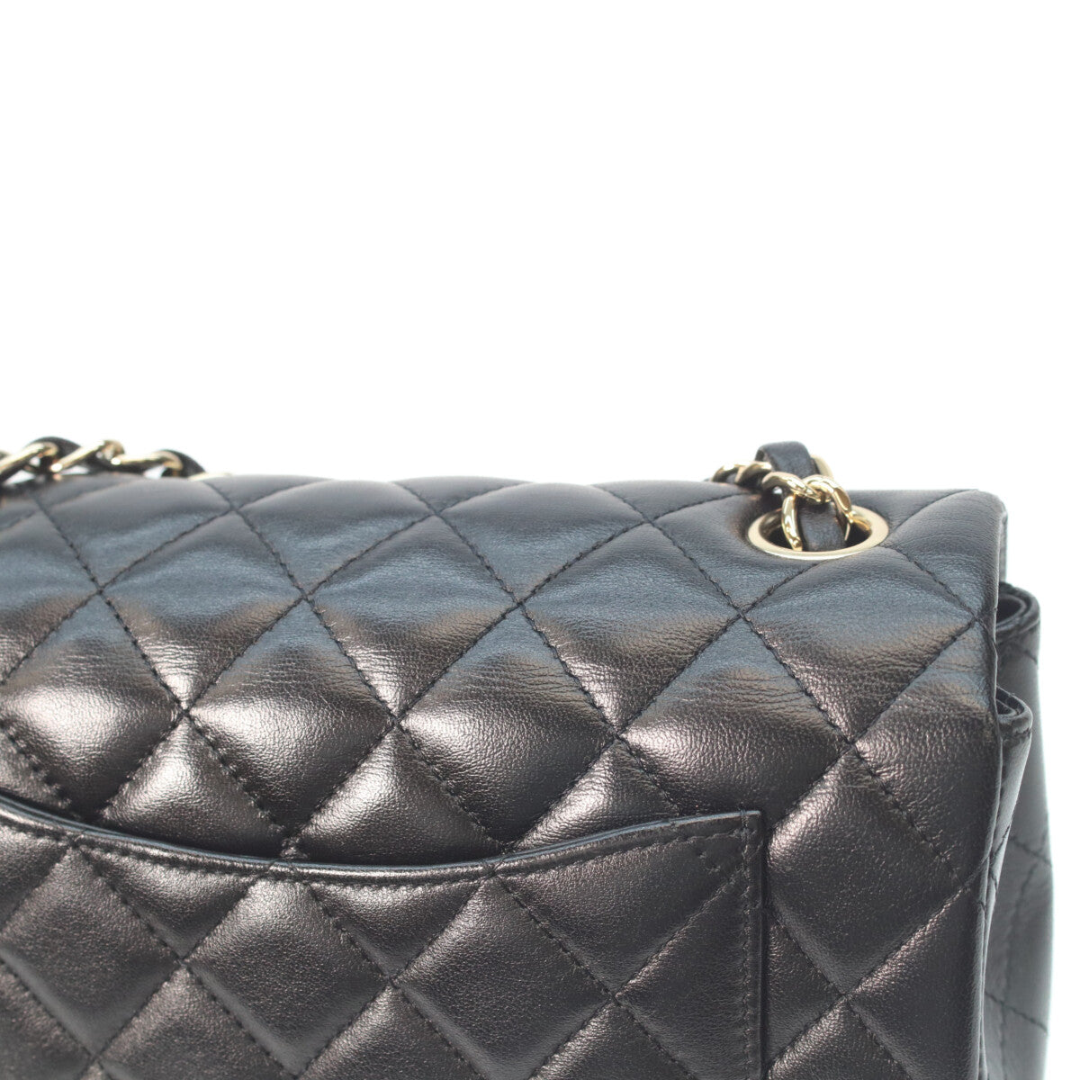 CHANEL シャネル A69900 黒 ラム ゴールド金具 ミニマトラッセ20 チェーンショルダーバッグ ショルダーバッグ
