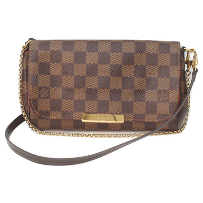 LOUIS VUITTON 路易威登 18年 N41276 Damier Favorite PM 单肩包