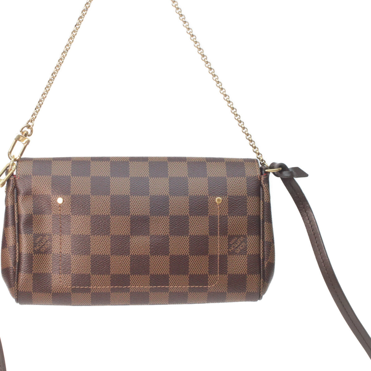 LOUIS VUITTON 路易威登 18年 N41276 Damier Favorite PM 单肩包