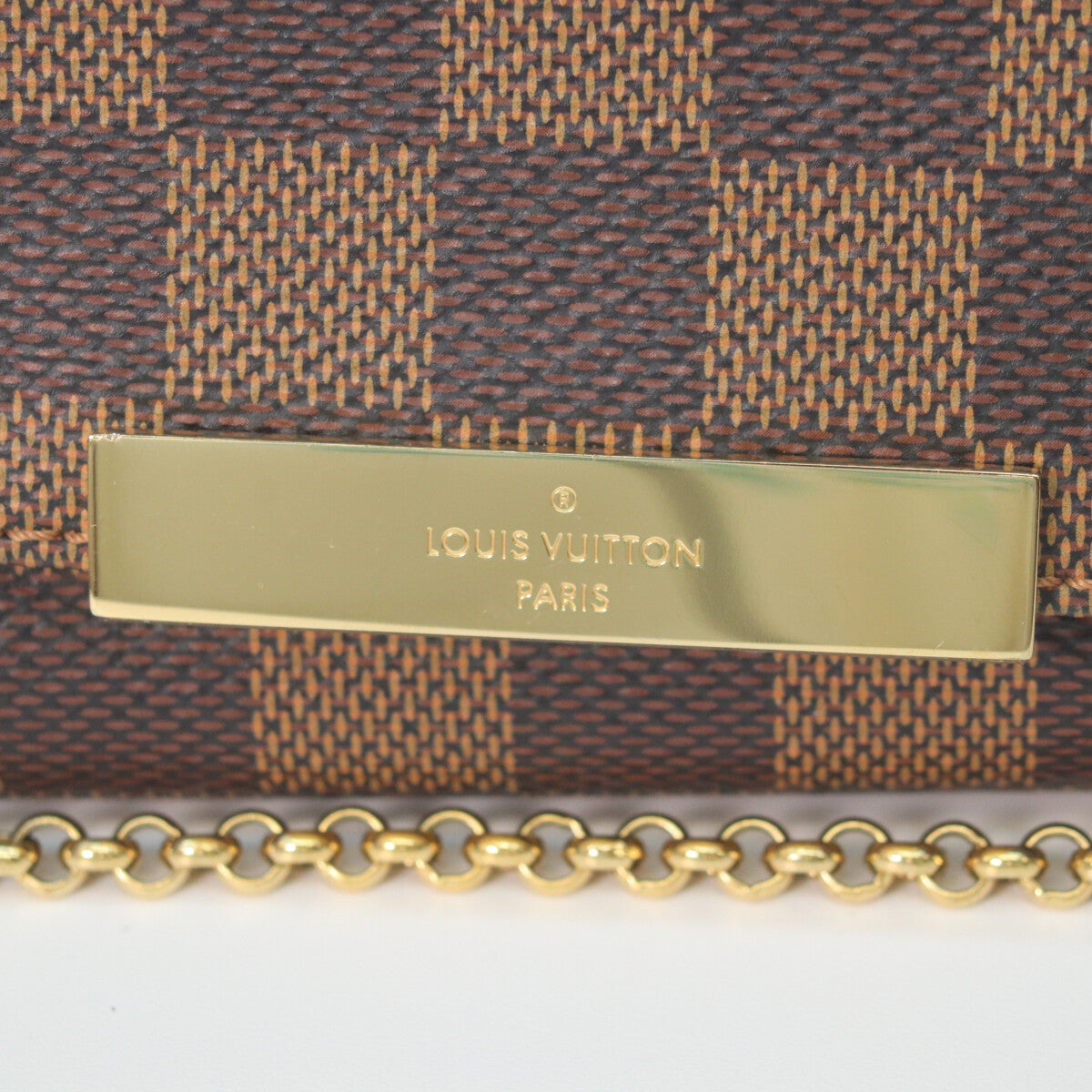 LOUIS VUITTON 路易威登 18年 N41276 Damier Favorite PM 单肩包