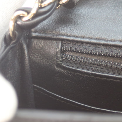 CHANEL シャネル 29番 A35200 黒 ラム ゴールド金具 ミニマトラッセ17 ショルダーバッグ