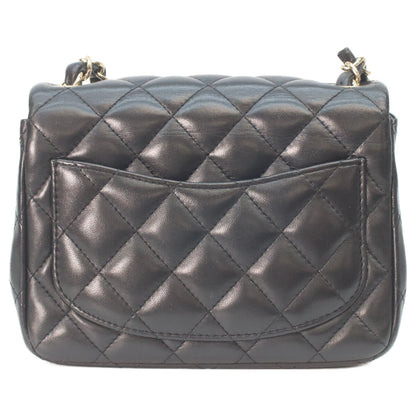 CHANEL シャネル 29番 A35200 黒 ラム ゴールド金具 ミニマトラッセ17 ショルダーバッグ