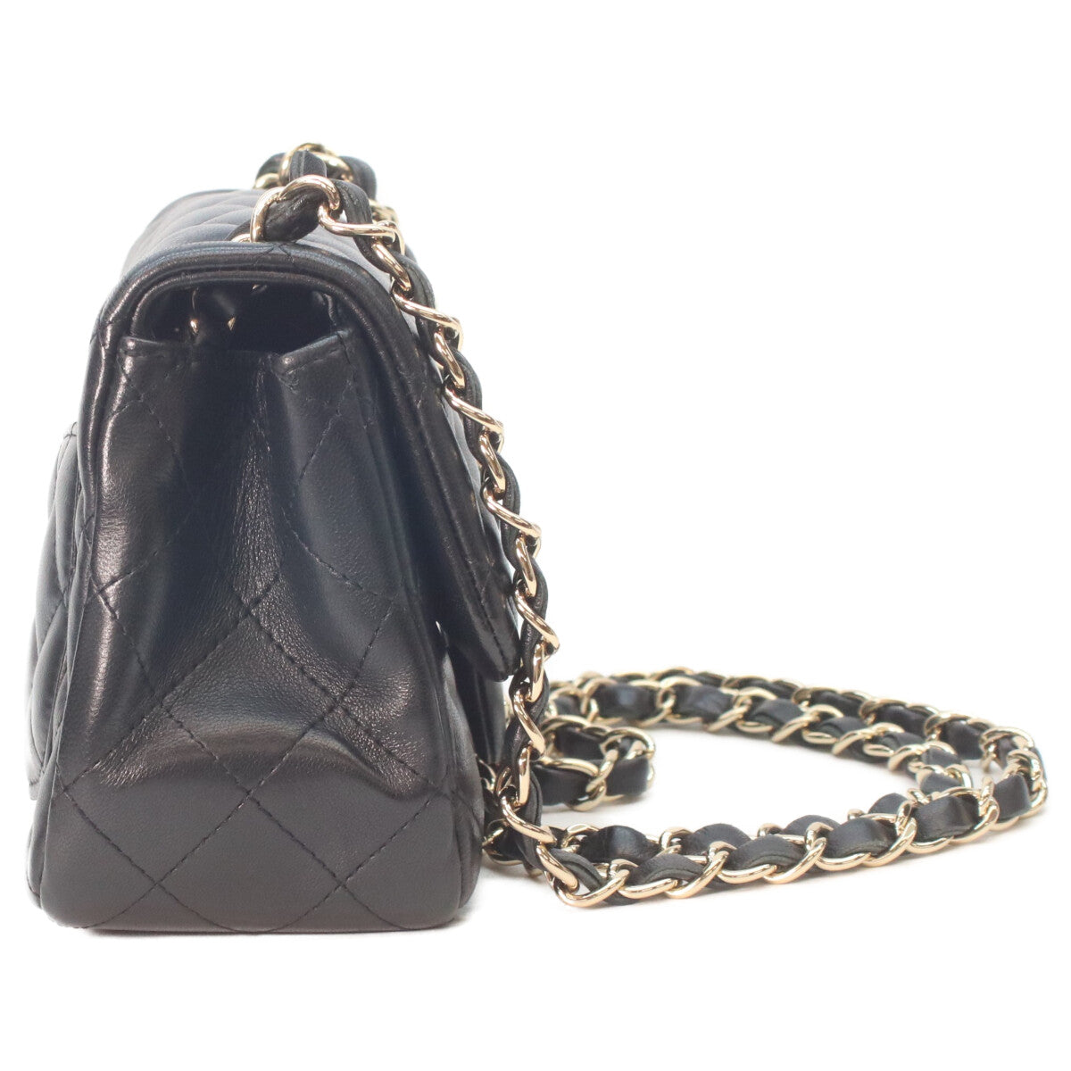 CHANEL シャネル 29番 A35200 黒 ラム ゴールド金具 ミニマトラッセ17 ショルダーバッグ