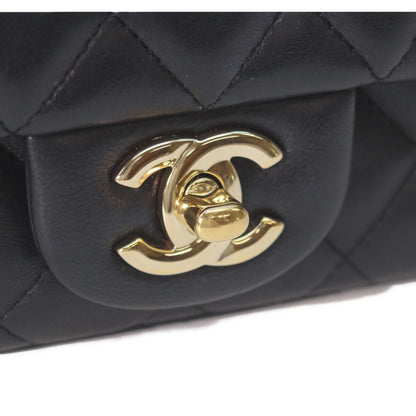 CHANEL シャネル 29番 A35200 黒 ラム ゴールド金具 ミニマトラッセ17 ショルダーバッグ