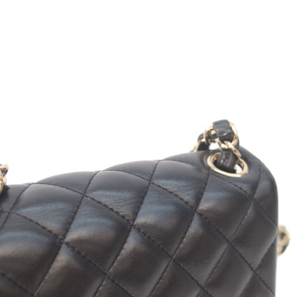 CHANEL シャネル 29番 A35200 黒 ラム ゴールド金具 ミニマトラッセ17 ショルダーバッグ