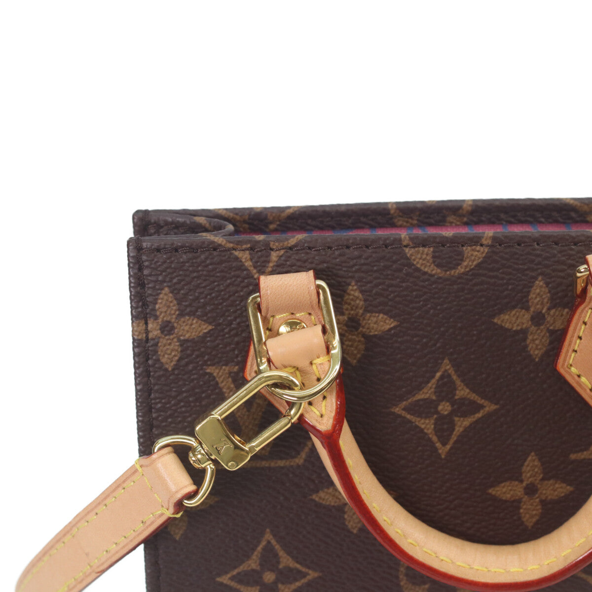 LOUIS VUITTON ルイヴィトン ×YK 草間彌生 M82112 モノグラムパンプキン プティットサックプラ ショルダーバッグ