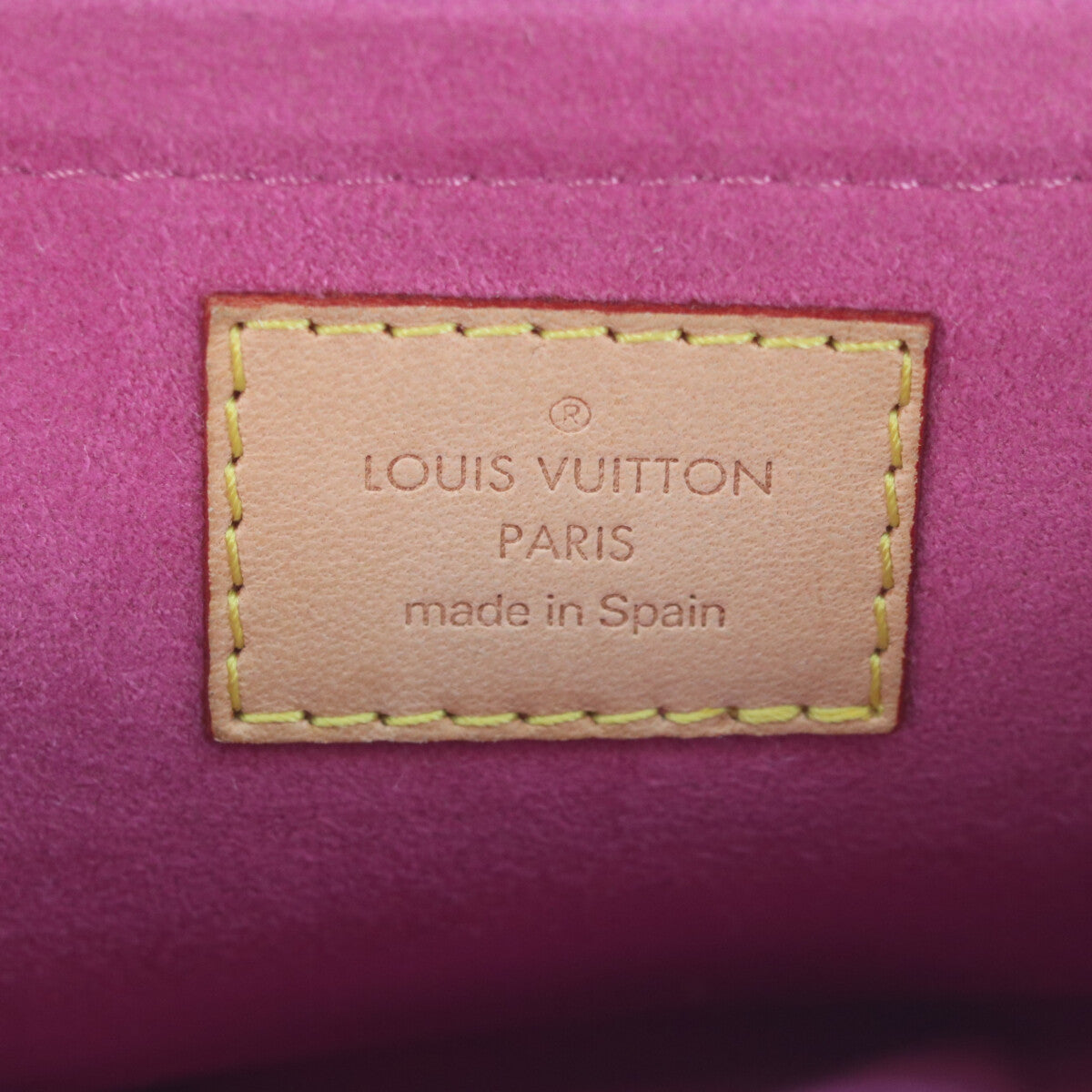 LOUIS VUITTON ルイヴィトン 06年 M95216 モノグラムデニム フューシャピンク ミニプリーティ ショルダーバッグ