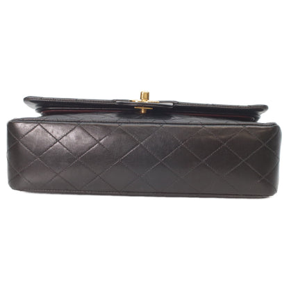 CHANEL シャネル A01112 4番 黒 ラムスキン ゴールド金具 マトラッセ25 ショルダーバッグ